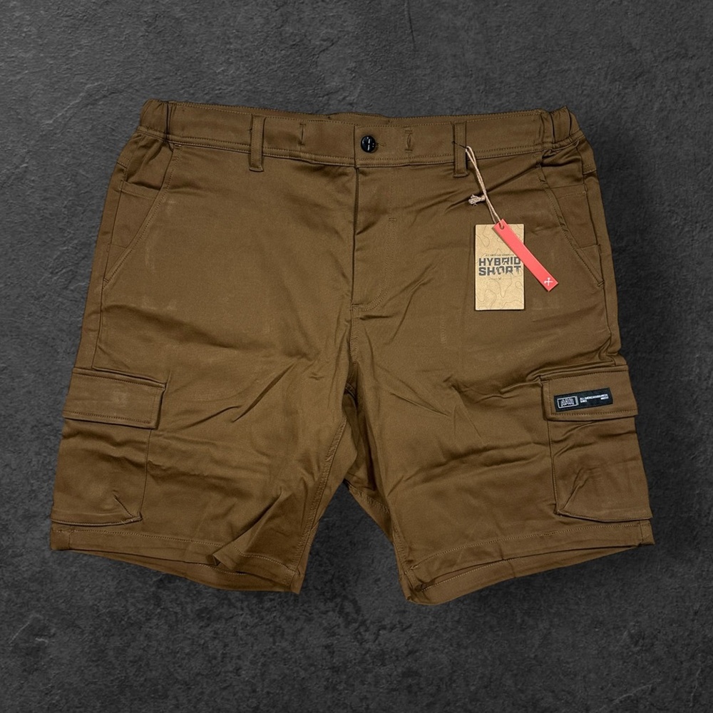AAR Hybrid Men's Tan Cargo Shorts (XL)